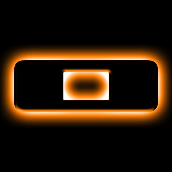 ORACLE Lighting Universal Illuminated LED Letter Badges Matte Blk Surface Finish O SEE WARRANTY 3141-O-005