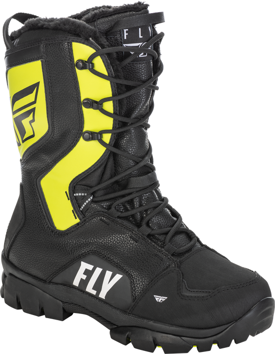 Fly Racing 2022 Marker Boot (Black/Grey/Hi-Vis, 8)