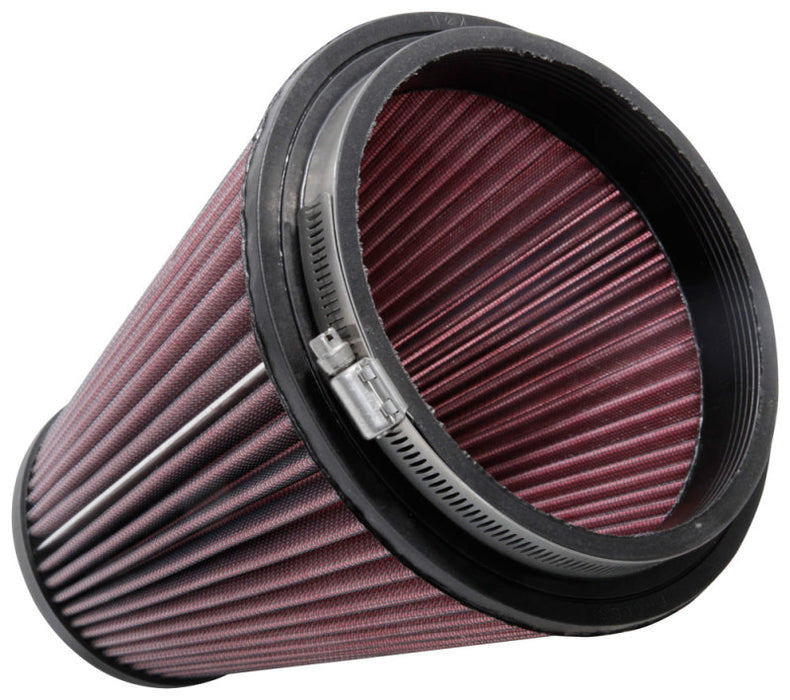 K&N Universal Clamp-On Air Filter: High Performance, Premium, Washable, Replacement Filter: Flange Diameter: 6 In, Filter Height: 9 In, Flange Length: 0.625 In, Shape: Round Tapered, Rc-50460 RC-50460