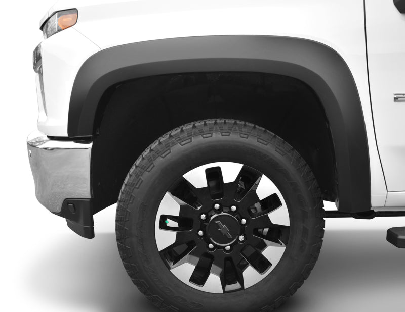 Bushwacker 2020 Chevrolet Silverado 2500/3500 Extend-A-Fender Style Flares 4pc Black 40986-02