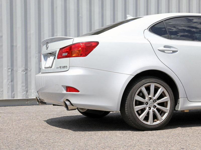 aFe POWER Takeda 06-13 Lexus IS250/IS350 SS Axle-Back Exhaust w/ Polished Tips 49-36055-P