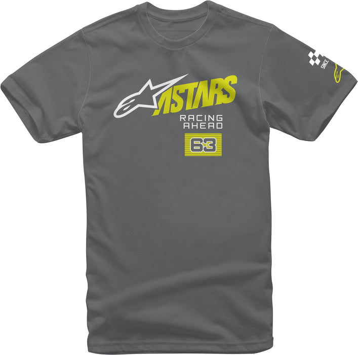 Alpinestars Title Tee Charcoal Sm 1210-72000-18-S