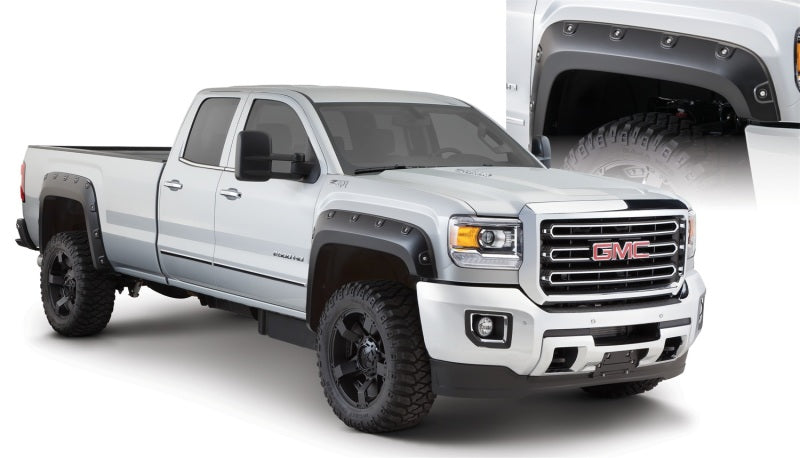 Bushwacker For 15-18 Gmc Sierra 2500 Hd Boss Pocket Style Flares 4Pc 78.8/97.6In 40968-02