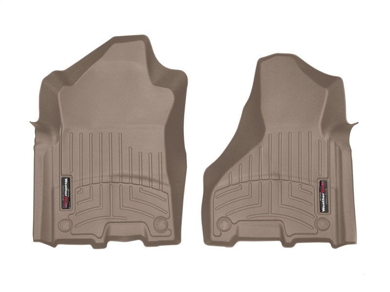 WeatherTech 2019+ Compatible with Dodge Ram 2500/3500 Front FloorLiner Tan (Fits Crew & Mega Cab) 4515451