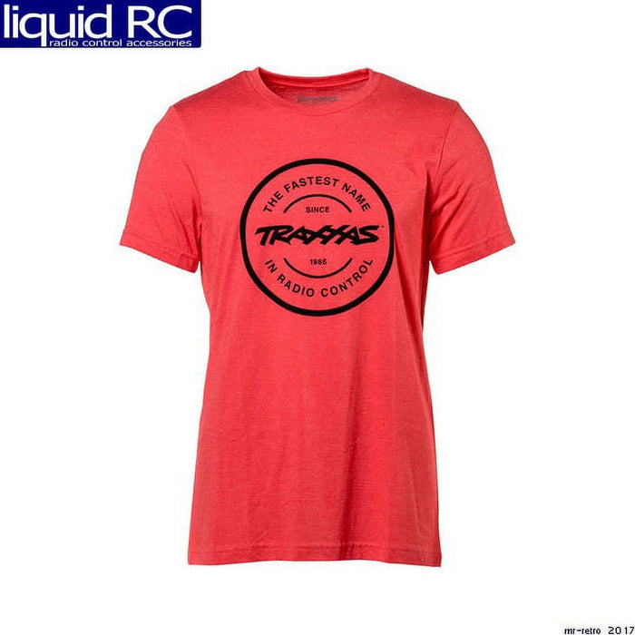 Traxxas 1359-Xl Token T-Shirt Heather Red, Xl 1359-XL