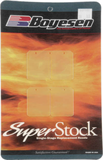 Boyesen Super Stock Single Stage Replacement Reeds SSF002