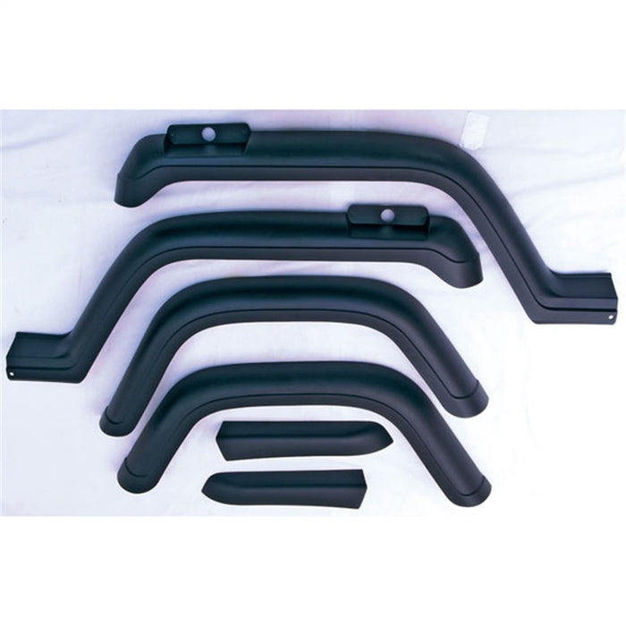 Omix Fender Flare Kit, 6 Piece, Factory Style Oe Reference: 4206 Fits 1987-1995 Jeep Wrangler Yj 11602.01