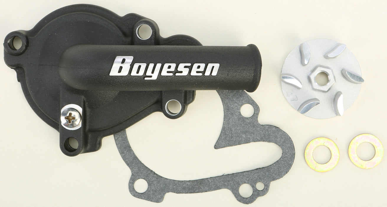 Boyesen Waterpump Cover & Impeller Kit Black WPK-37B