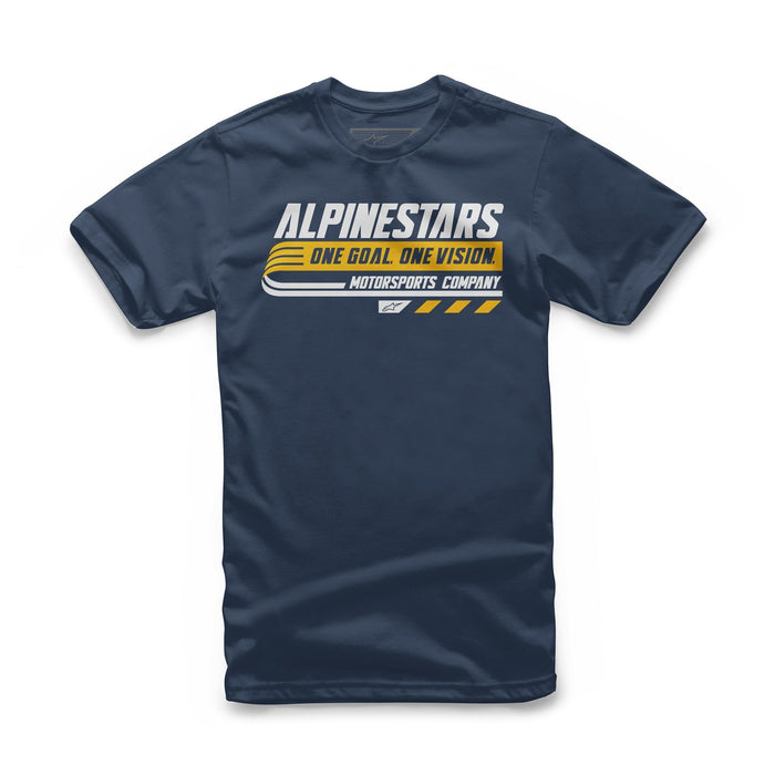 Alpinestars Youth Bravo Tee Navy Xs 3038-72006-70-XS