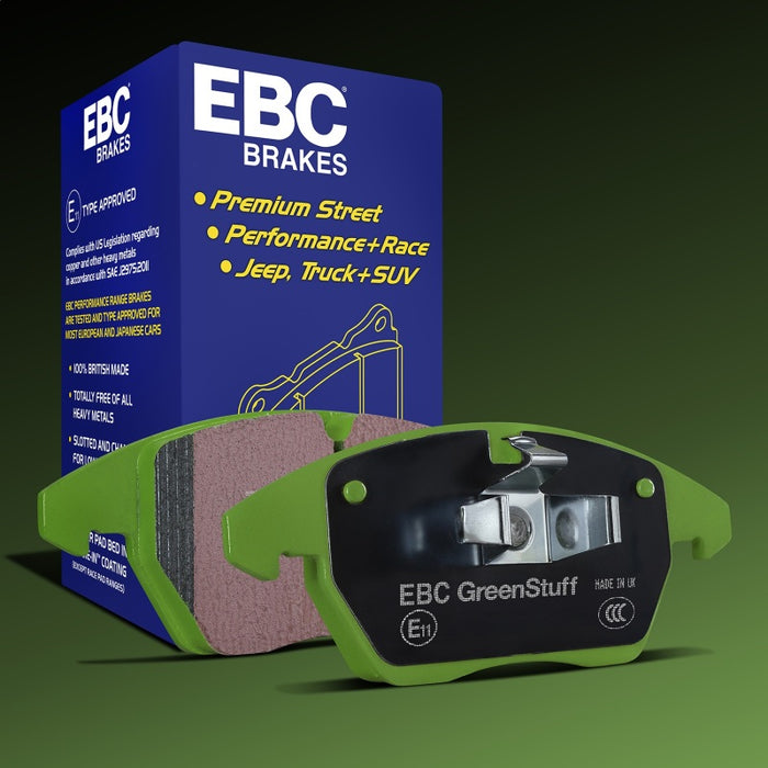 EBC 2019+ Genesis G70 2.0L Turbo (Brembo) Greenstuff Rear Brake Pads DP22357