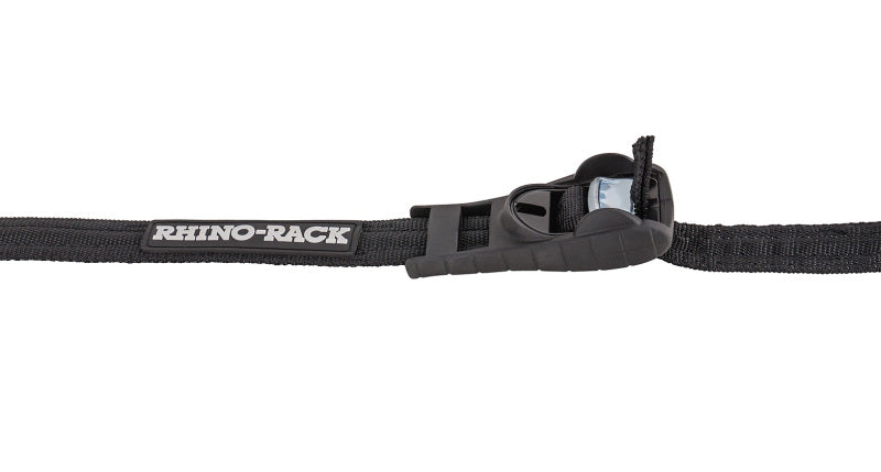 Rhino Rack Rhino-Rack Rapid Tie Down Straps 2.5M/8Ft Pair Black RTD25L
