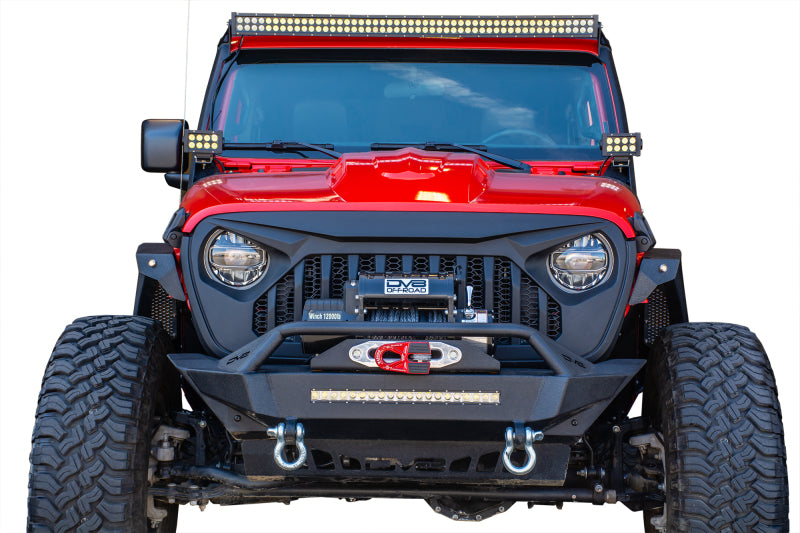 Dv8 Offroad Grjl-01 Replacement Grill For 18+ Wrangler Jl & 20+ Gladiator Jt
