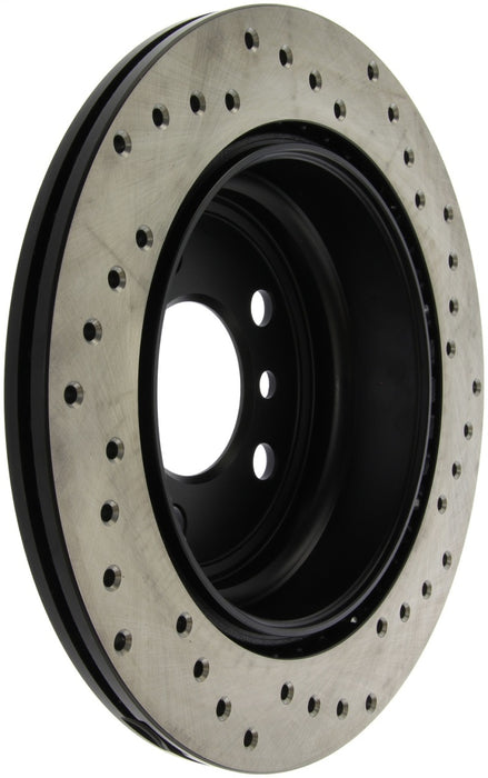 StopTech Sport Cross Drilled Brake Rotor Front Left 128.34150R