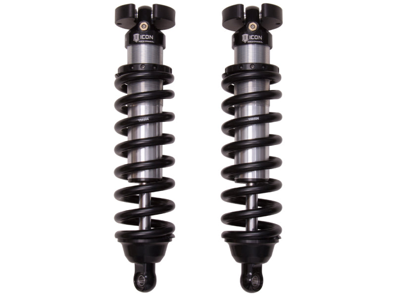 Icon 2.5 Ir Coilovers Ext Travel Front Pair For 96 02 4Runner W/0 3" Lift Fits select: 1995-2004 TOYOTA TACOMA, 1996-2002 TOYOTA 4RUNNER