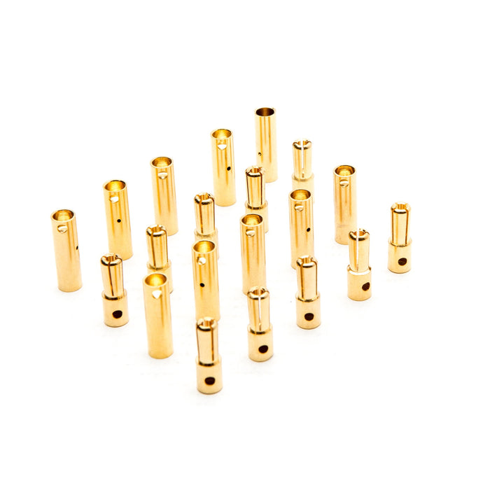 Dynamite Gold Bullet Connector Set 4mm 10 DYNC0087