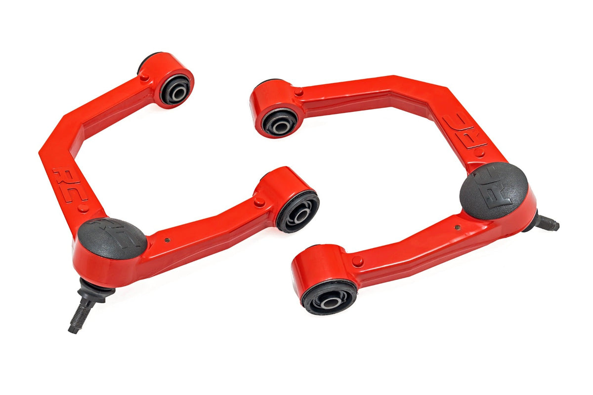 Rough Country Red Forged Upper Control Arms 3.5" Of Lift Fits toyota4Runner (10-23)/Tacoma (05-23) 74201ARED