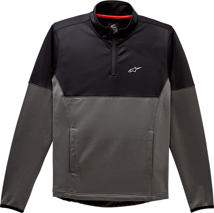 Alpinestars 1210-42010-1018-S Mission Midlayer Top Black/Charcoal Sm