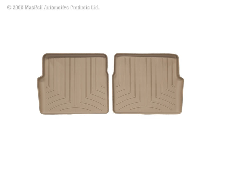 WeatherTech 04-09 Cadillac SRX Rear FloorLiner Tan 450792