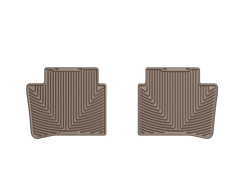 WeatherTech 07+ Compatible with Nissan Versa Rear Rubber Mats Tan w215tn