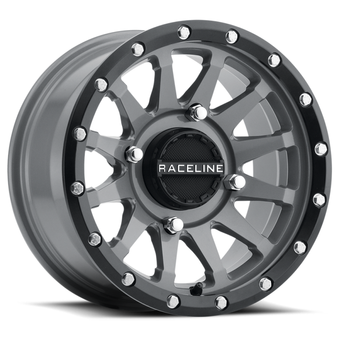 Raceline A95 Trophy Wheel 4/137 15X7 (+10Mm) Black/Grey A95Sg-57037+10 A95SG-57037+10
