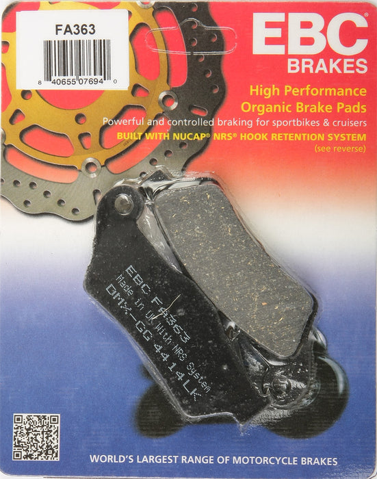 EBC Brakes FA363 Disc Brake Pad Set