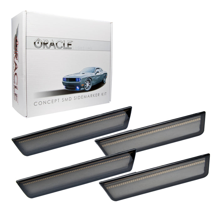 ORACLE Lighting 2008-2014 Dodge Challenger Concept Sidemarker Set - Tinted Lens - MPN: 9800-020