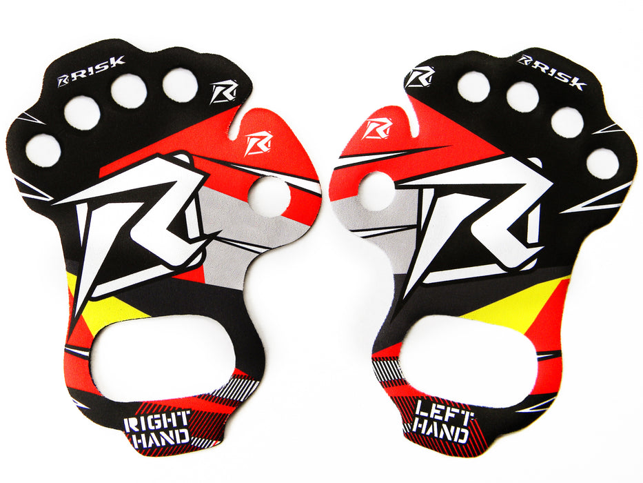 Risk Racing Unisex-Adult Palm Protectors (Multi Color, X-Large)