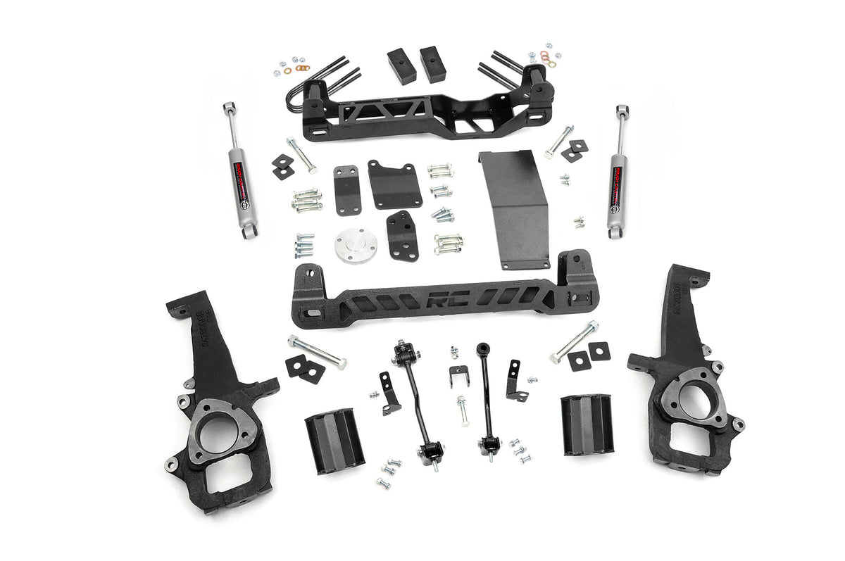 Rough Country 4 Inch Lift Kit Fits Dodge 1500 4WD (2006-2008) 32630