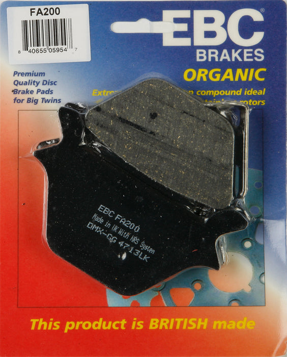 EBC Brakes FA200 Disc Brake Pad Set