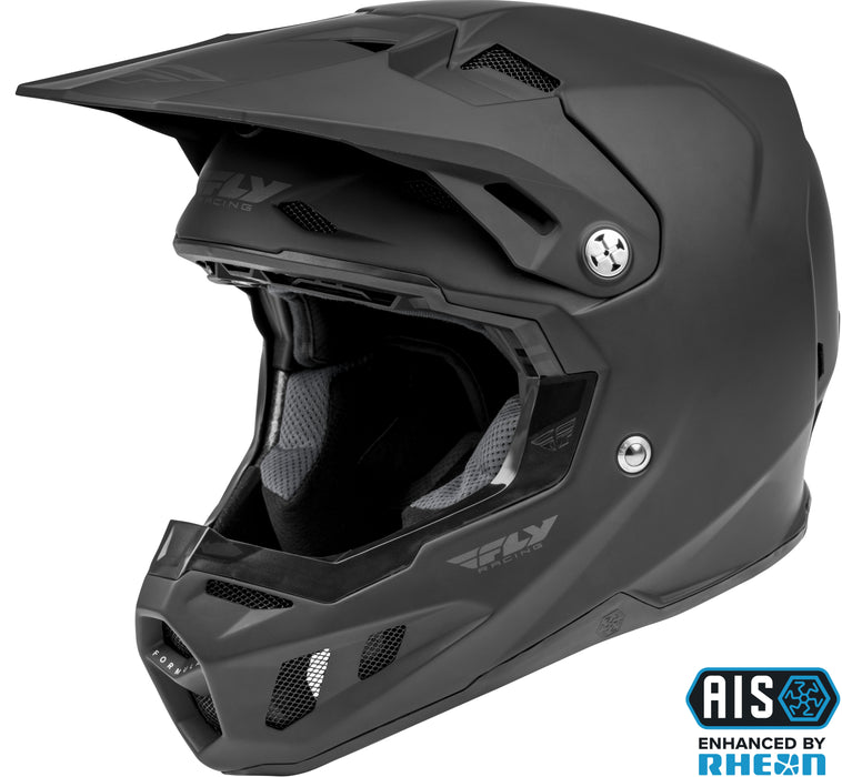 Fly Racing Adult Formula CC Solid Helmet (Matte Black, X-Small)