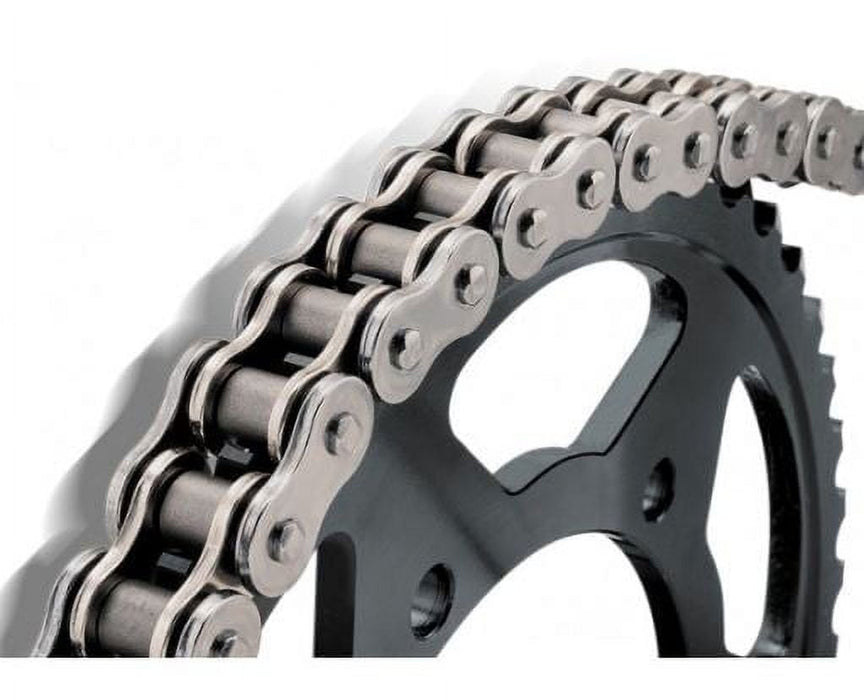 BikeMaster 420 Precision Roller Motorcycle Chain - Natural / 420 x 120