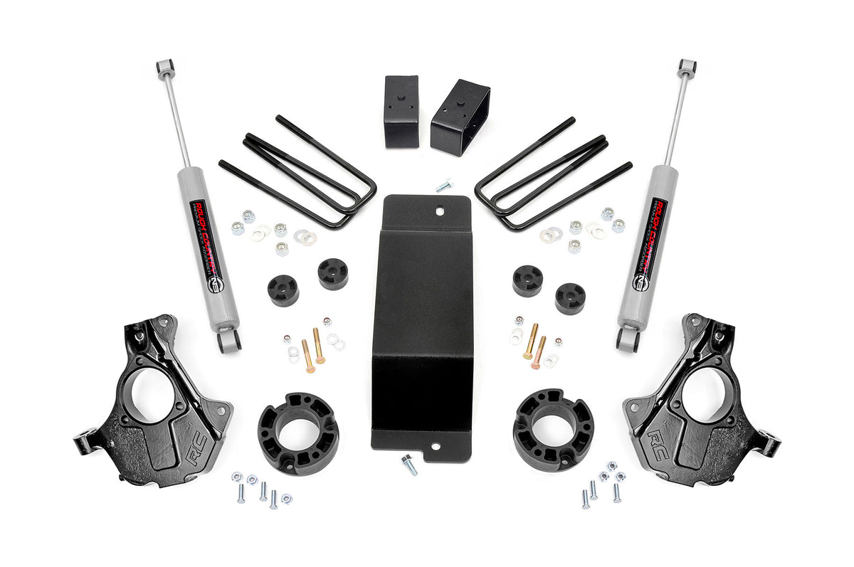 Rough Country 3.5 Inch Lift Kit Cast Steel Lca Fits Chevy/GMC 1500 (07-13) 11930