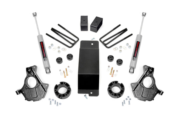 Rough Country 3.5 Inch Lift Kit Cast Steel Lca Fits Chevy/GMC 1500 (07-13) 11930