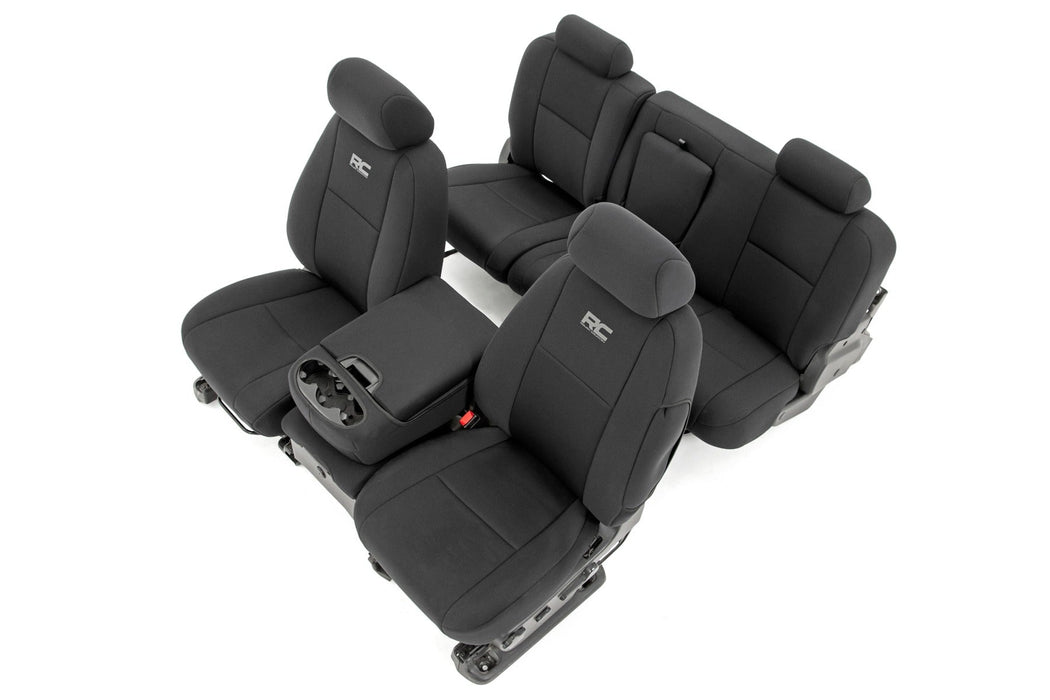 Rough Country Seat Covers Fr 40/40/20 & Rr Full Bench Chevy/fits gmc 1500/2500Hd (07-13) 91033