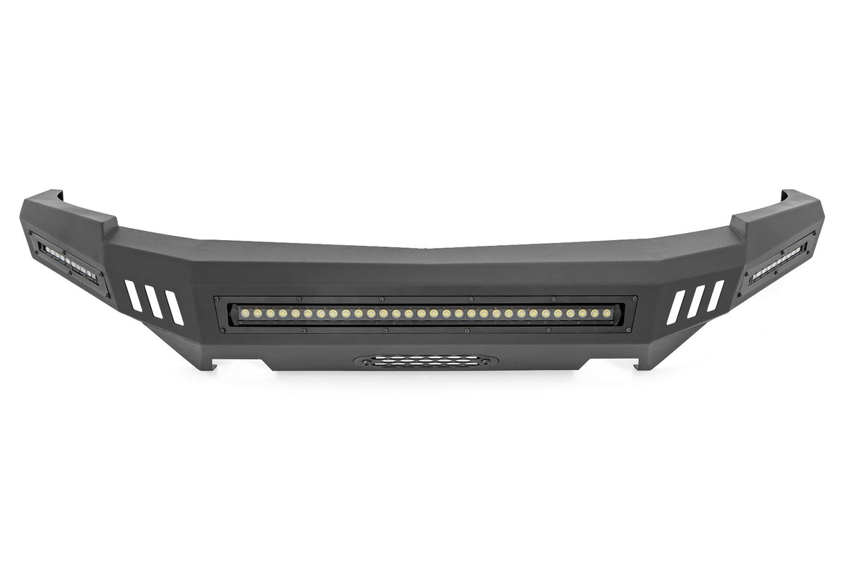 Rough Country Front High Clearance Bumper Blk Leds Fits Chevy Silverado 1500 (07-13) 10911