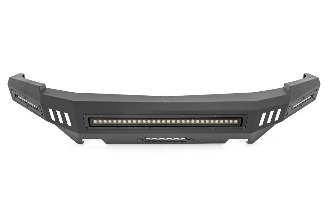 Rough Country Front High Clearance Bumper Blk Leds Chevy Silverado 1500 (07-13) 10911