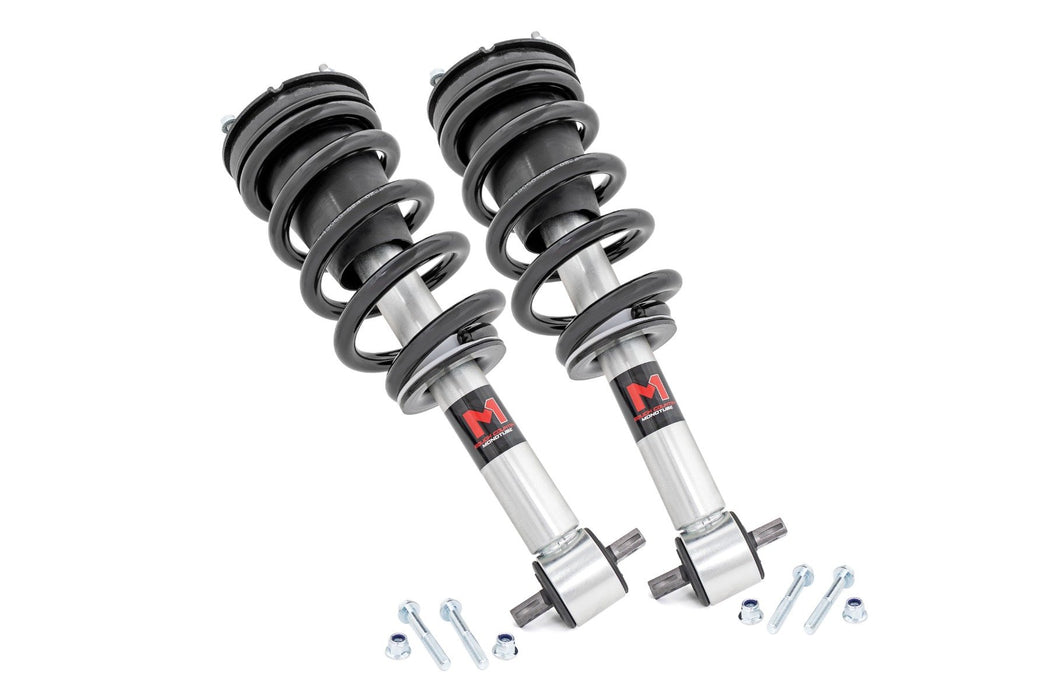 Rough Country M1 Adjustable Leveling Struts Monotube 0-2" Chevy/Gmc 1500 Truck/Suv (07-14) 502029