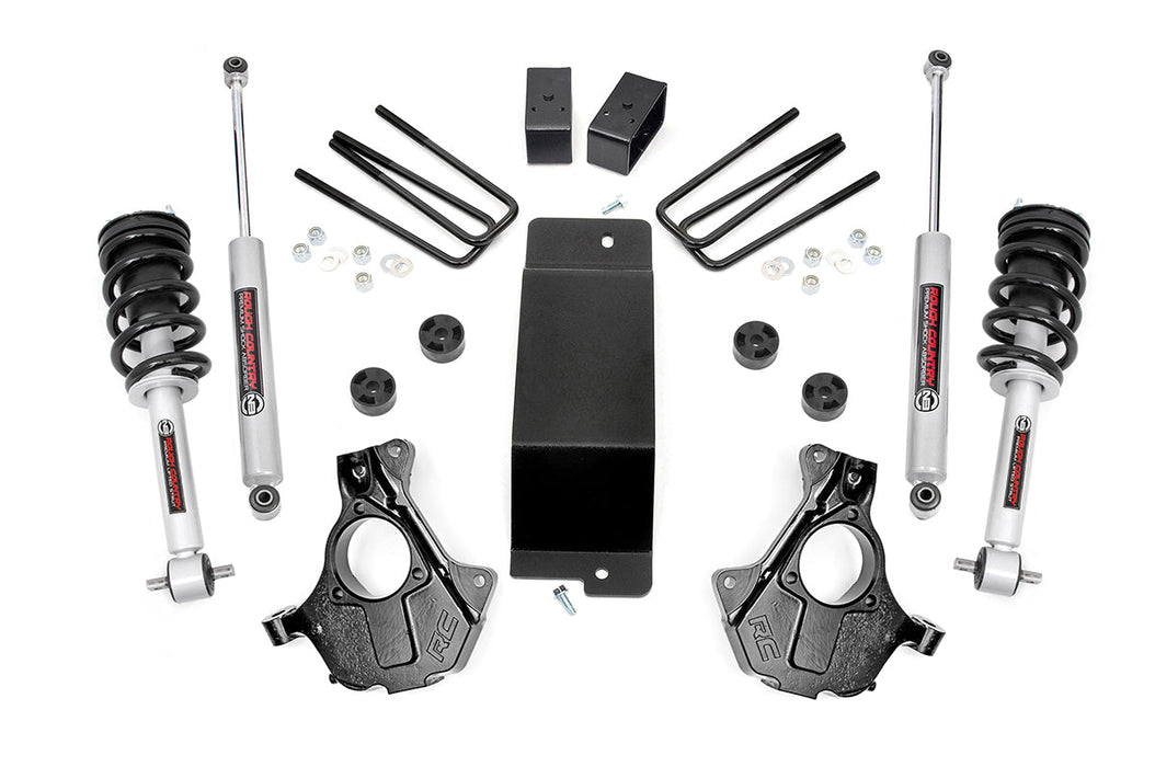 Rough Country 3.5 Inch Lift Kit Cast Steel Lca Fr N3 Chevy/fits gmc 1500 (14-18) 12432