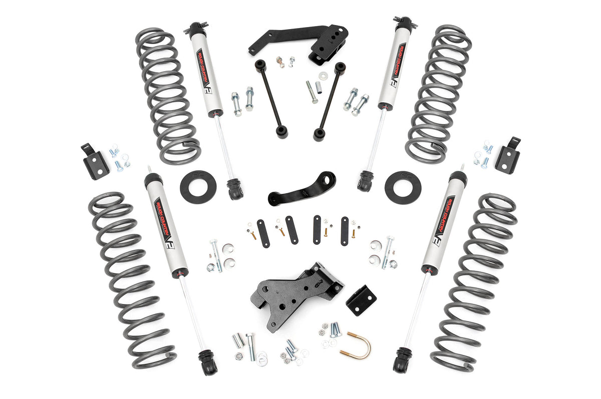 Rough Country 4 Inch Lift Kit V2 Fits Jeep Wrangler Jk 4WD (2007-2018) 68270