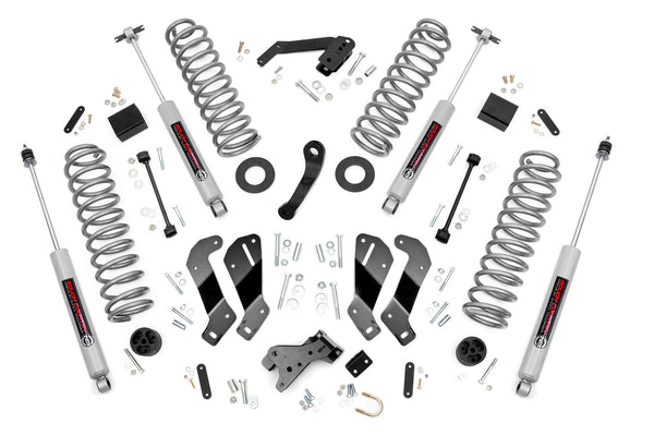 Rough Country 3.5 Inch Lift Kit Fits Jeep Wrangler Jk 4WD (2007-2018) 69330