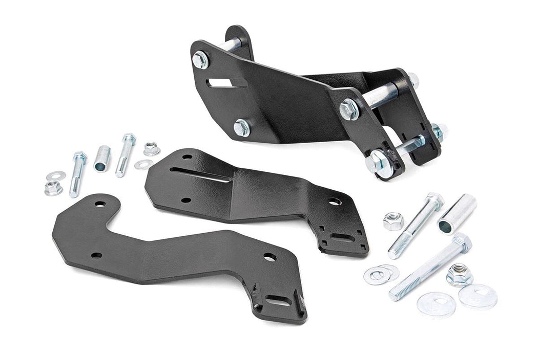 Rough Country Control Arm Relocation Kit Front compatible with Jeep Wrangler Jk (2007-2018) 110600
