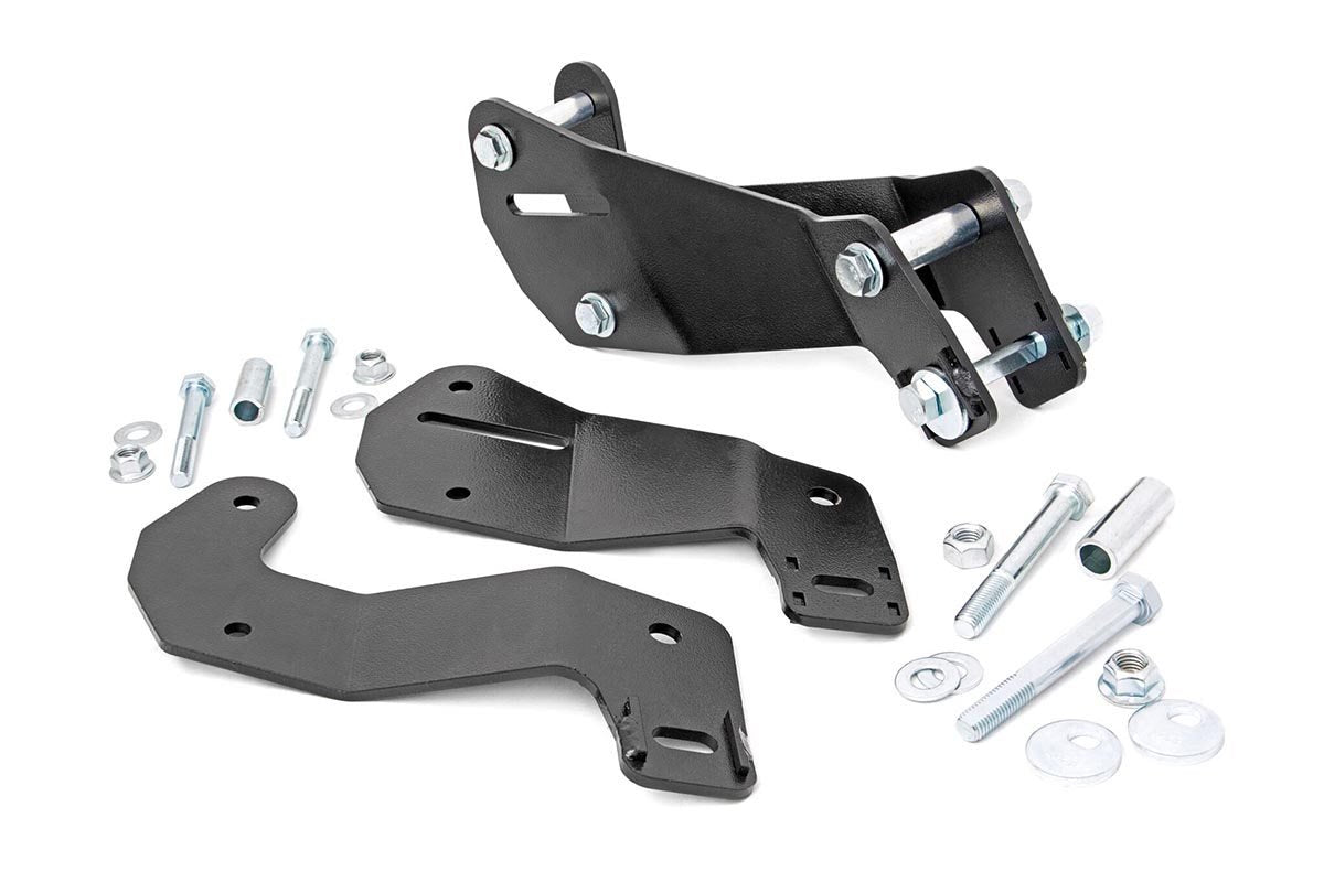 Rough Country Control Arm Relocation Kit Front Fits Jeep Wrangler Jk (2007-2018) 110600