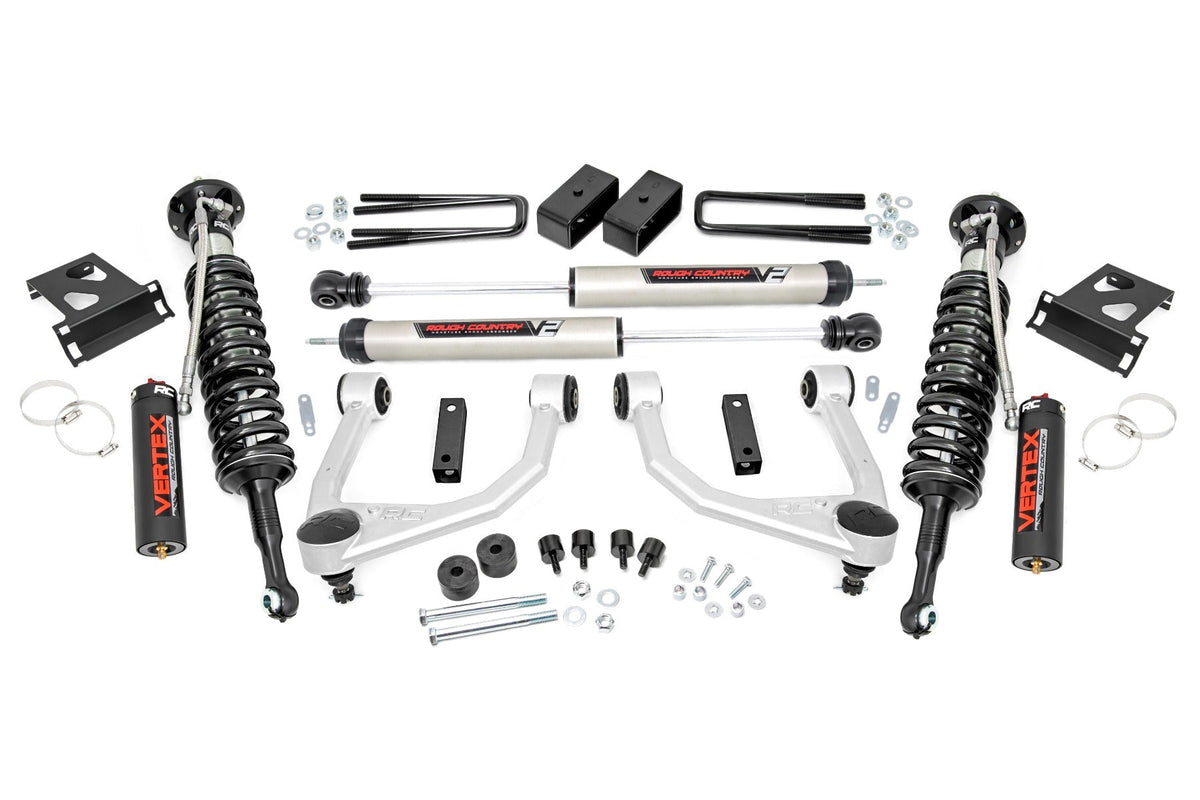 Rough Country 3.5 Inch Lift Kit Vertex/V2 Fits toyotaTundra 4WD (2007-2021)