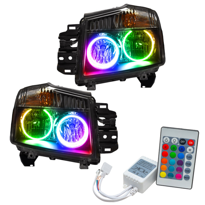 Oracle 08-15 Compatible with Nissan Titan SMD HL ColorSHIFT w/ Simple Controller SEE WARRANTY 7173-504