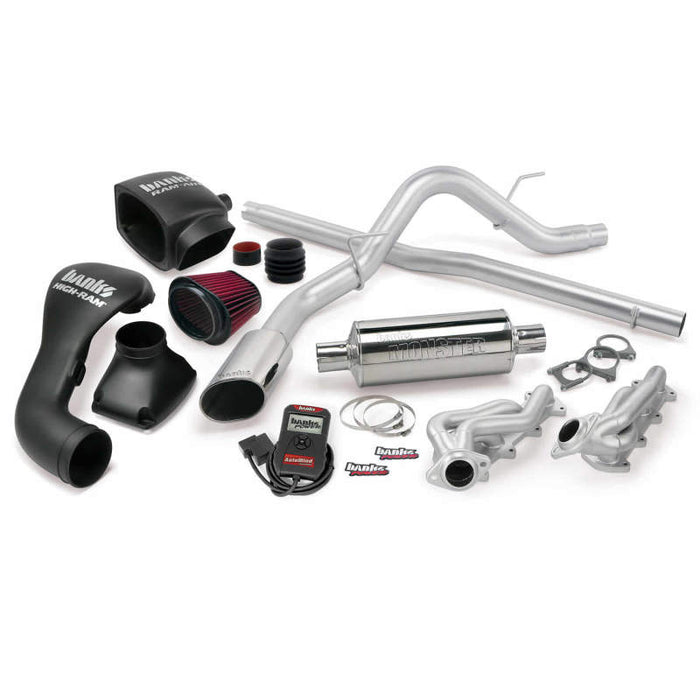 Banks Power 06-08 Ford 5.4L F-150 CCMB PowerPack System SS Single Exhaust w/ Chrome Tip 48536