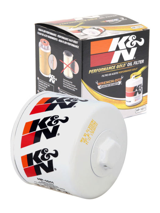 K&N HP-1011 Oil Filter Fits select: 2001-2007 CHEVROLET SILVERADO, 1999-2007 GMC SIERRA