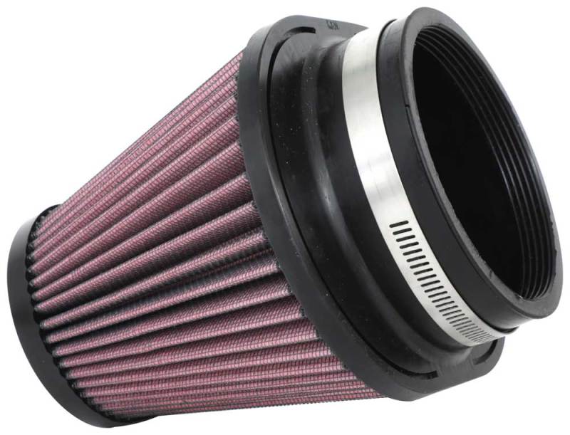 K&N Universal Clamp-On Air Filter: High Performance, Premium, Washable, Replacement Filter: Flange Diameter: 3.94 In, Filter Height: 5 In, Flange Length: 1.5 In, Shape: Round Tapered, Ru-70031 RU-70031