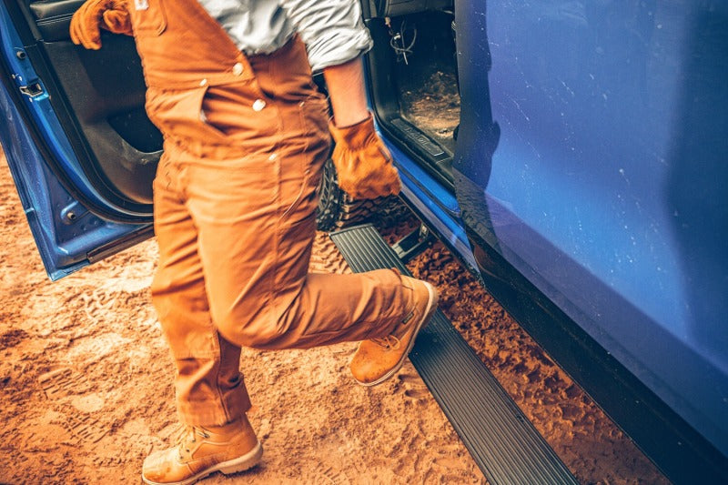 AMP Research 19-22 Ram 1500 All Cabs PowerStep Plug N Play Black (Incl OEM Illumination) 76240-01A