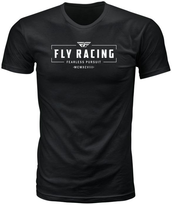 Fly Racing 352-0060S Fly Motto Tee Black Sm