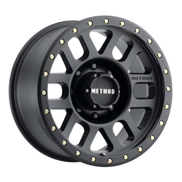 Method MR309 Grid 18x9 0mm Offset 8x180 130.81mm CB Matte Black Wheel MR30989088500